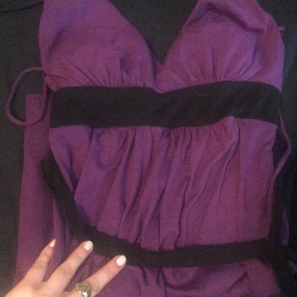 BabyDoll My Michelle Deep V-Neck Dress - Picture 5 of 6